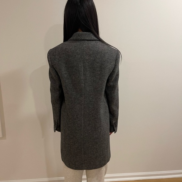 Zara Herringbone Coat - Picture 7 of 7